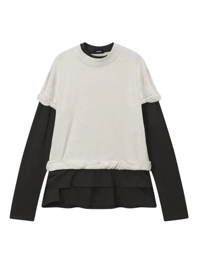 We11 Done Layered Top In Multi