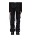 We11 Done Layered Trousers In Black