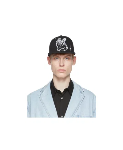 We11 Done Logo Baseball Cap In Blue