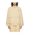 We11 Done Logo Casual Jacket In Nude