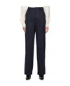 We11 Done Logo Casual Pants In Black