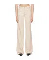 We11 Done Off-white Loose-fit Trousers In Nude