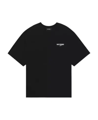 WE11 DONE LOGO COTTON T-SHIRT