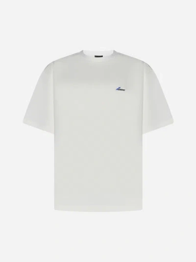 We11 Done T-shirt In Ivory