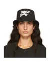 We11 Done Logo Details Hat In Black