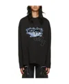 We11 Done Logo Details Long-sleeved T-shirt In Black