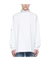 We11 Done Logo Details Long-sleeved T-shirt In White