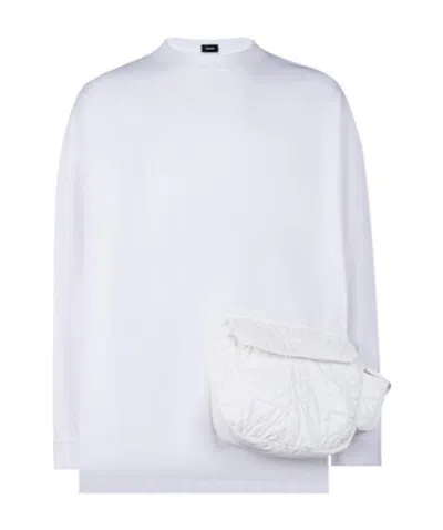 WE11 DONE LOGO DETAILS SWEATER