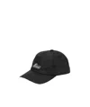 We11 Done Logo Embellished Panelled Cap In Black