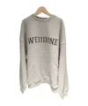 We11 Done Logo-embellished Sweatshirt In Nude