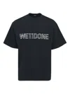 We11 Done Logo-embellished T-shirt In Black