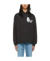 We11 Done Logo Hooded Sweater In Green