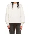 We11 Done Logo Hooded Sweater In White