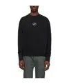 We11 Done Logo Hoodie In Black