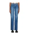 We11 Done Logo Jeans In Blue