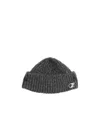 We11 Done Logo Knitted Hat In Black