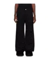 We11 Done Logo Overwork Casual Pants In Black