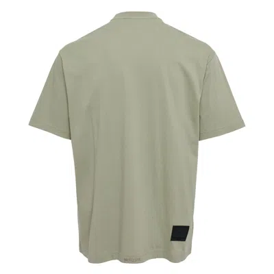 We11 Done Logo Painted T-shirt In Gray