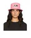 We11 Done Logo-patch Bucket Hat In Black