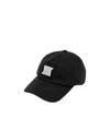 We11 Done Logo-patch Wool Cap In Black