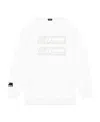 We11 Done Logo Pattern Pullover In White
