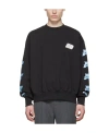 We11 Done We11done Black Cotton Oversize Sweatshirt In Black