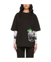 We11 Done Logo-print Cotton T-shirt In Black