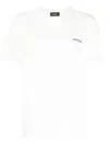 We11 Done Logo-print Cotton T-shirt In Nude