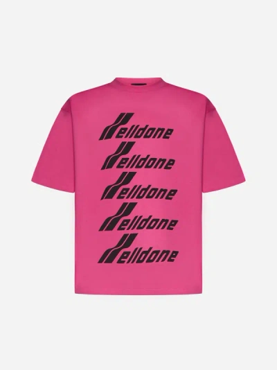 We11 Done We11done T-shirts And Polos In Pink
