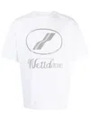 We11 Done Logo-print Cotton T-shirt In White