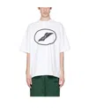 We11 Done Logo-print Cotton T-shirt In White