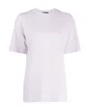 We11 Done Logo-print Cotton T-shirt In White