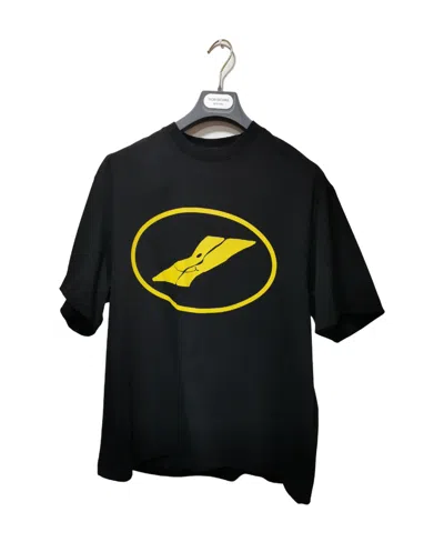 We11 Done Logo-print Crew-neck T-shirt In Black