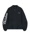 We11 Done Logo-print Jacket In Black