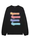 We11 Done Logo-print Long-sleeve T-shirt In Black