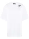 We11 Done Logo-print Oversized T-shirt In White