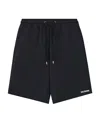 We11 Done Logo-print Shorts In Black