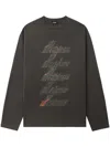 We11 Done Logo-print Sweatshirt In Grey