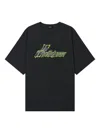 We11 Done Logo-print T-shirt In Black