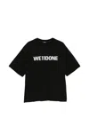 We11 Done Logo Loose-fit T-shirt In Black