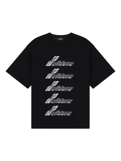 We11 Done Logo-print T-shirt In Multi