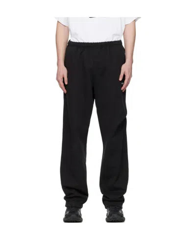 We11 Done Logo-print Track Pants In Black