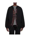 We11 Done Logo-print Zipped Hoodie In Black