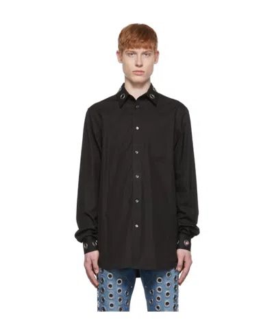 We11 Done Logo Shirt In Black