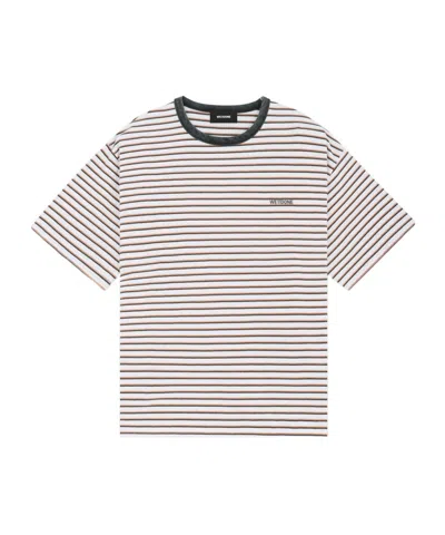 We11 Done Logo Striped T-shirt