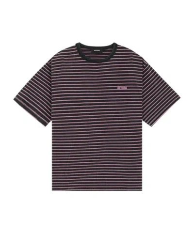 We11 Done Logo Striped T-shirt