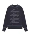 We11 Done Logo Sweater In Black