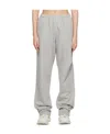 We11 Done Logo Sweatpants In Gray