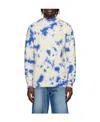 We11 Done Logo Tie-dyed Sweater In White