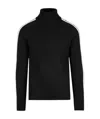 We11 Done Logo Turtleneck Sweater In Black